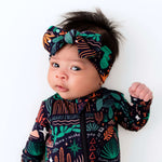 The SoftKnot Bow | Desert Cactus (Midnight) | Milk & Baby