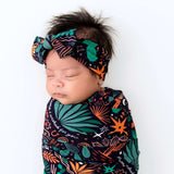 The SoftKnot Bow | Desert Cactus (Midnight) | Milk & Baby