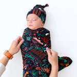 The Forever Swaddle Blanket | Desert Cactus (Midnight) | Milk & Baby
