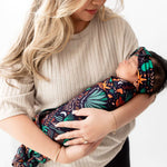The SoftKnot Bow | Desert Cactus (Midnight) | Milk & Baby