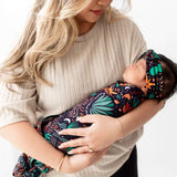 The SoftKnot Bow | Desert Cactus (Midnight) | Milk & Baby