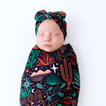 The SoftKnot Bow | Desert Cactus (Midnight) | Milk & Baby