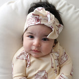 Milk | Bamboo Zip Pajamas