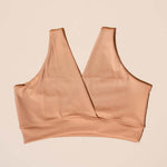 Mocha Mousse FourthWear Postpartum Bralette 3-set + Chest Ice/Heat Pack | Milk & Baby