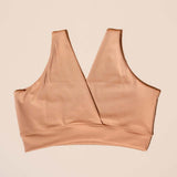 Mocha Mousse FourthWear Postpartum Bralette 3-set + Chest Ice/Heat Pack | Milk & Baby