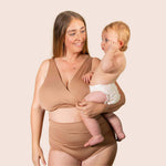 Mocha Mousse FourthWear Postpartum Bralette | Milk & Baby