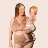 Mocha Mousse FourthWear Postpartum Bralette | Milk & Baby