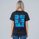 Mom Era Organic Cotton Nursing Tee | Blue