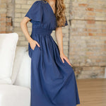Montie Flutter Sleeve Maxi Dress | Milk & Baby