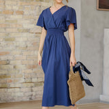 Montie Flutter Sleeve Maxi Dress | Milk & Baby