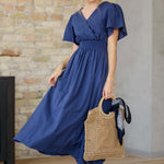 Montie Flutter Sleeve Maxi Dress | Milk & Baby