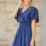 Montie Flutter Sleeve Maxi Dress | Milk & Baby