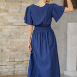 Montie Flutter Sleeve Maxi Dress | Milk & Baby