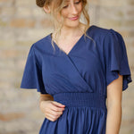 Montie Flutter Sleeve Maxi Dress | Milk & Baby