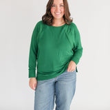 Free Flowing Lightweight Long Sleeve Nursing Top