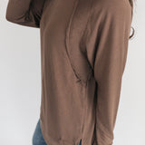 Free Flowing Lightweight Long Sleeve Nursing Top