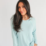 Free Flowing Lightweight Long Sleeve Nursing Top