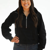 Oversized Three Zip Breastfeeding Sweatshirt | Milk & Baby
