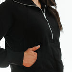 Oversized Three Zip Breastfeeding Sweatshirt | Milk & Baby