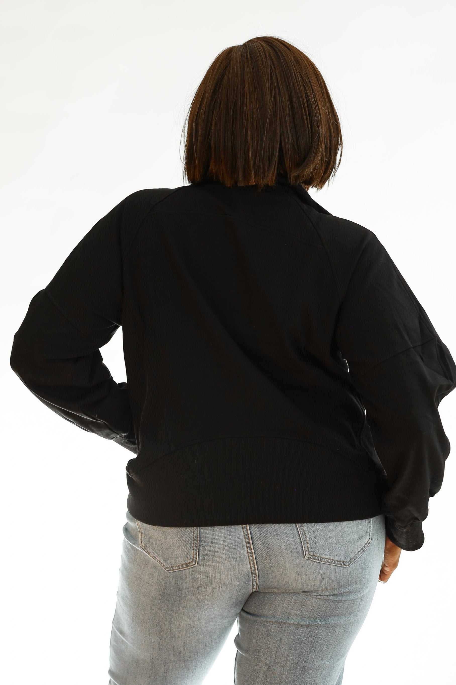Oversized Three Zip Breastfeeding Sweatshirt | Milk & Baby