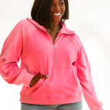 Oversized Three Zip Breastfeeding Sweatshirt | Milk & Baby