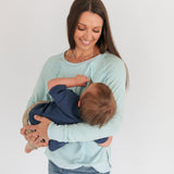 Free Flowing Lightweight Long Sleeve Nursing Top