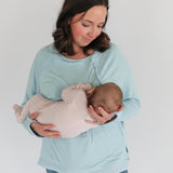 Free Flowing Lightweight Long Sleeve Nursing Top