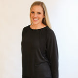Free Flowing Long Sleeve Nursing Top | Milk & Baby