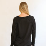 Free Flowing Long Sleeve Nursing Top | Milk & Baby