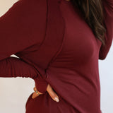 Free Flowing Long Sleeve Nursing Top | Milk & Baby