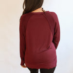 Free Flowing Long Sleeve Nursing Top | Milk & Baby