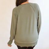 Free Flowing Long Sleeve Nursing Top | Milk & Baby
