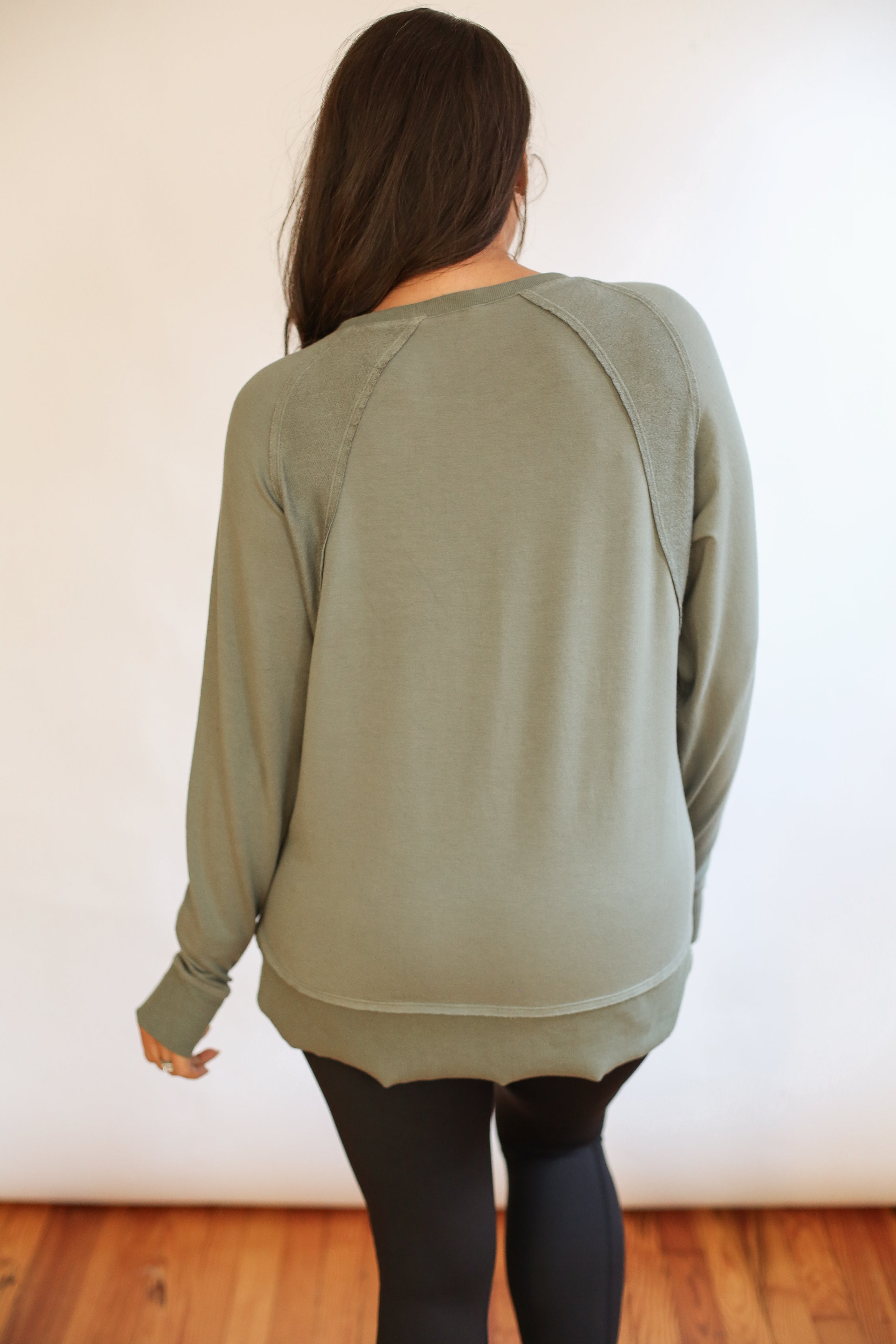 Free Flowing Long Sleeve Nursing Top | Milk & Baby