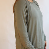 Free Flowing Long Sleeve Nursing Top | Milk & Baby