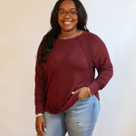 Free Flowing Long Sleeve Nursing Top | Milk & Baby