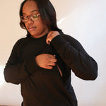 Free Flowing Long Sleeve Nursing Top | Milk & Baby
