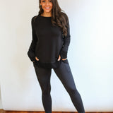 Free Flowing Long Sleeve Nursing Top | Milk & Baby