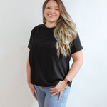 Full Zip Breastfeeding Tee | Milk & Baby