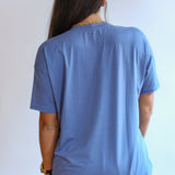 Relaxed Fit Zip Breastfeeding Tee