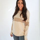 Varsity Dual Zip Breastfeeding Long Sleeve | Milk & Baby