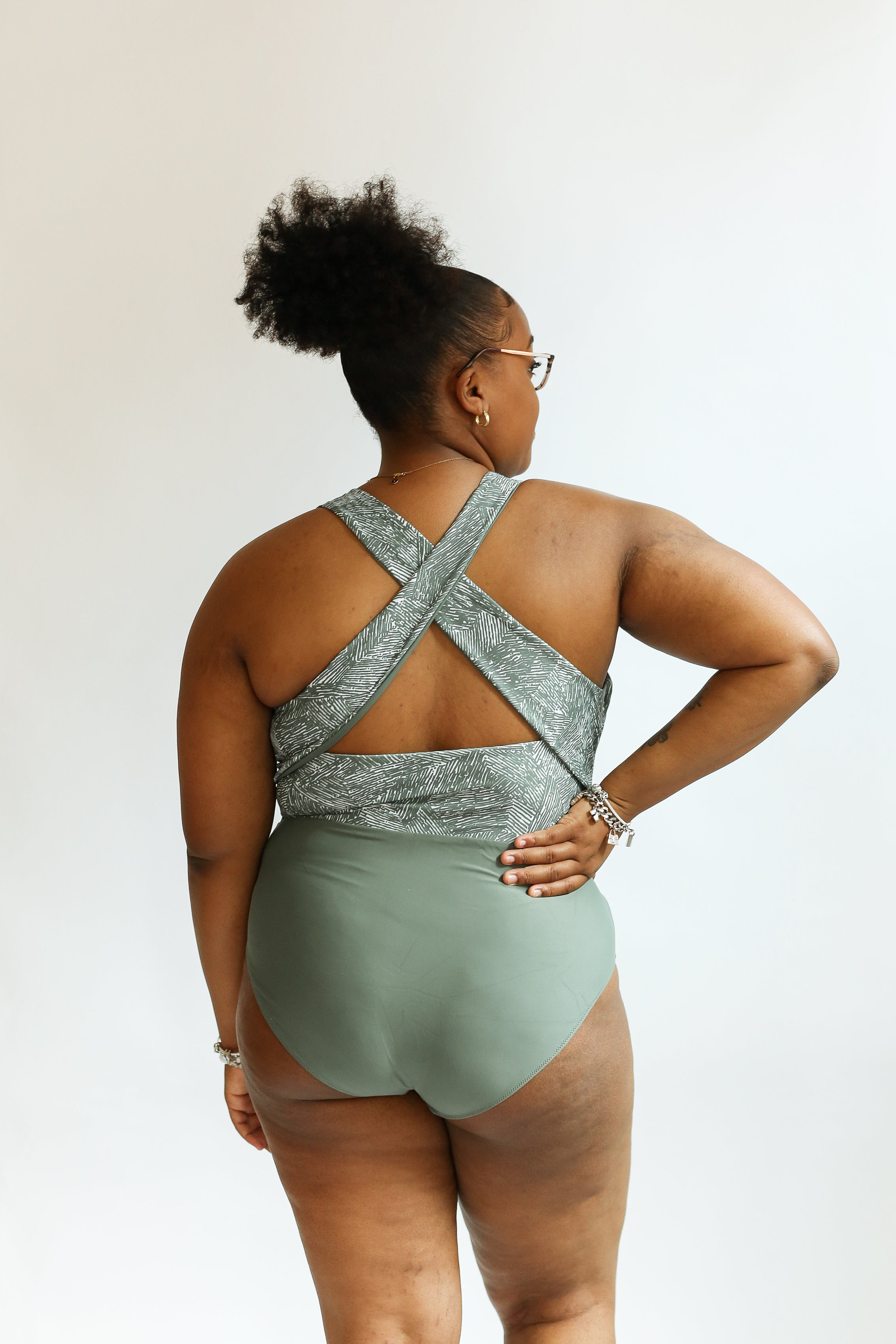 One Piece Zip Up Breastfeeding Swimsuit | Milk & Baby