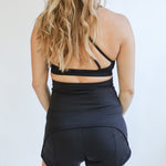 Maternity Athletic Shorts - Black | Milk & Baby