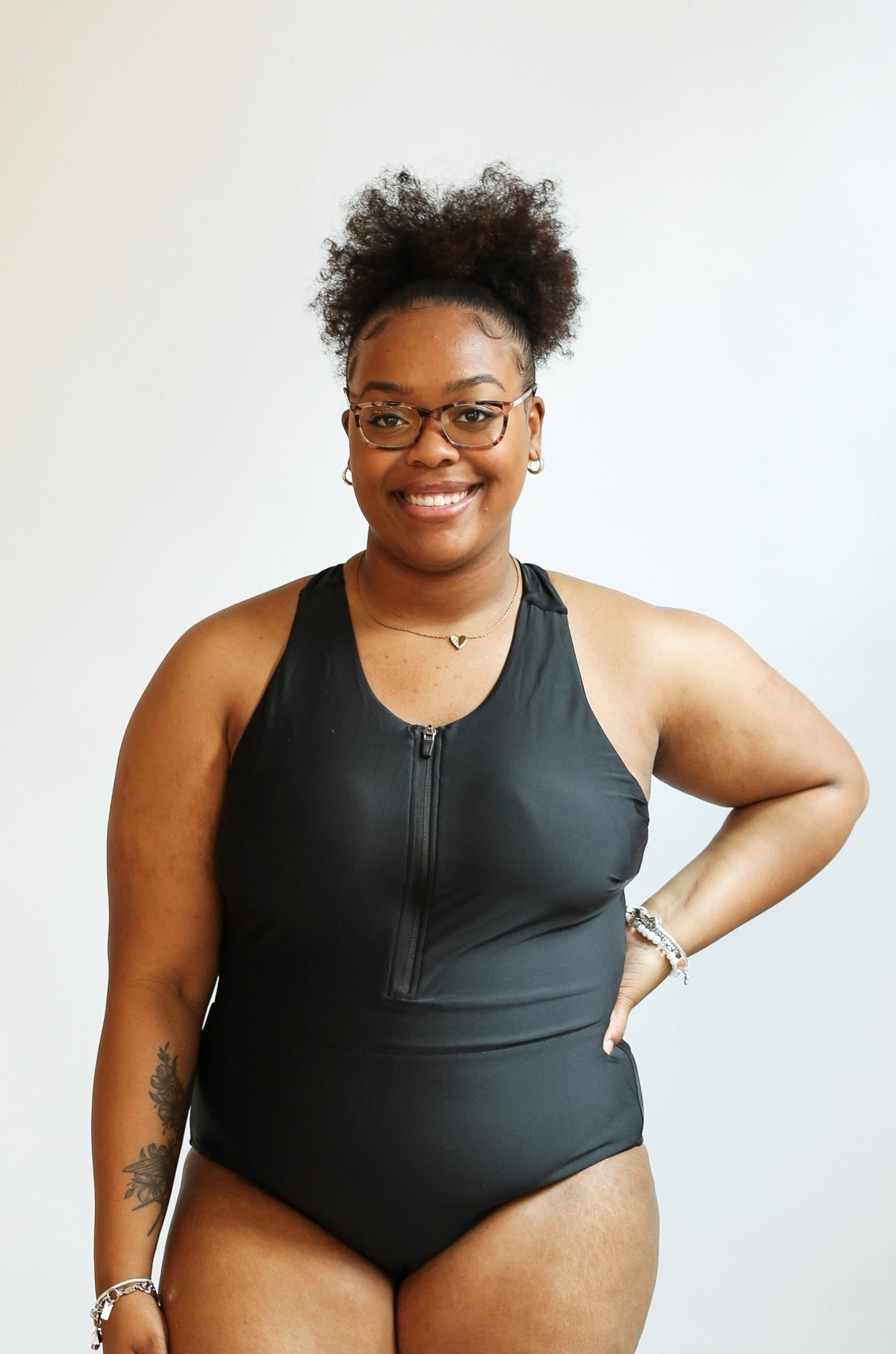 One Piece Zip Up Breastfeeding Swimsuit | Milk & Baby