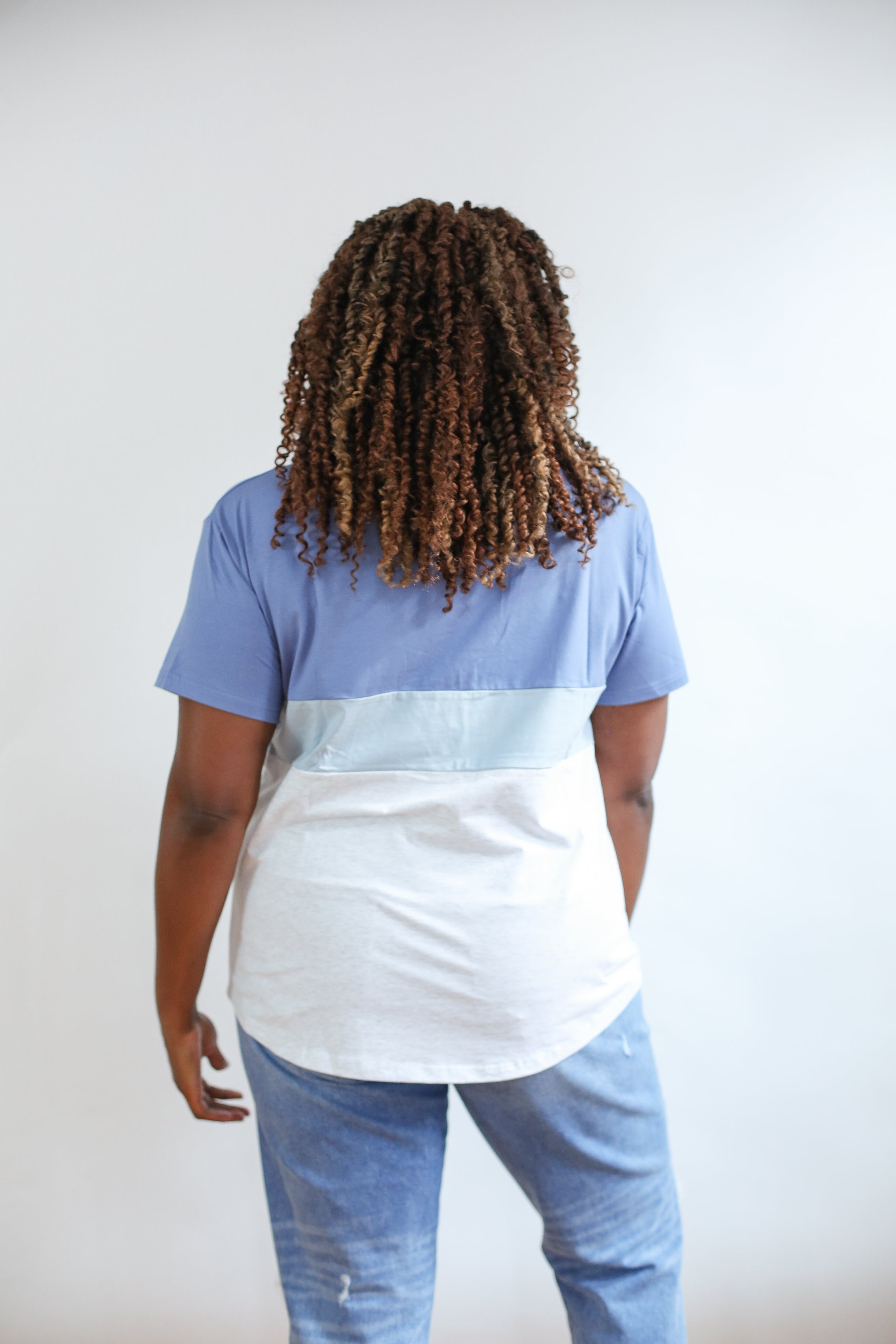 Full Zip Breastfeeding Tee | Milk & Baby