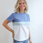 Full Zip Breastfeeding Tee | Milk & Baby