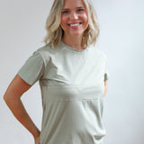 Full Zip Breastfeeding Tee | Milk & Baby