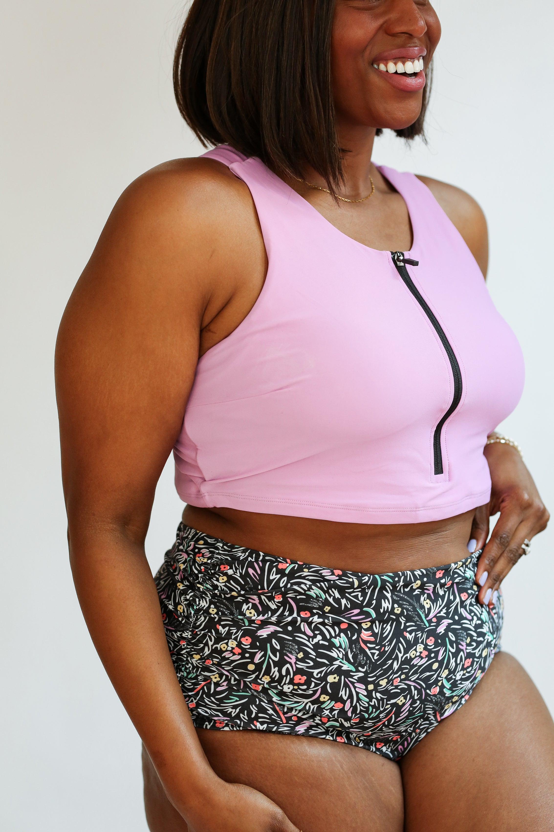 Full Coverage High Waist Bikini Bottoms | Milk & Baby