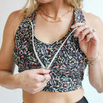 Crop Zip Up Breastfeeding Swimsuit Top | Milk & Baby