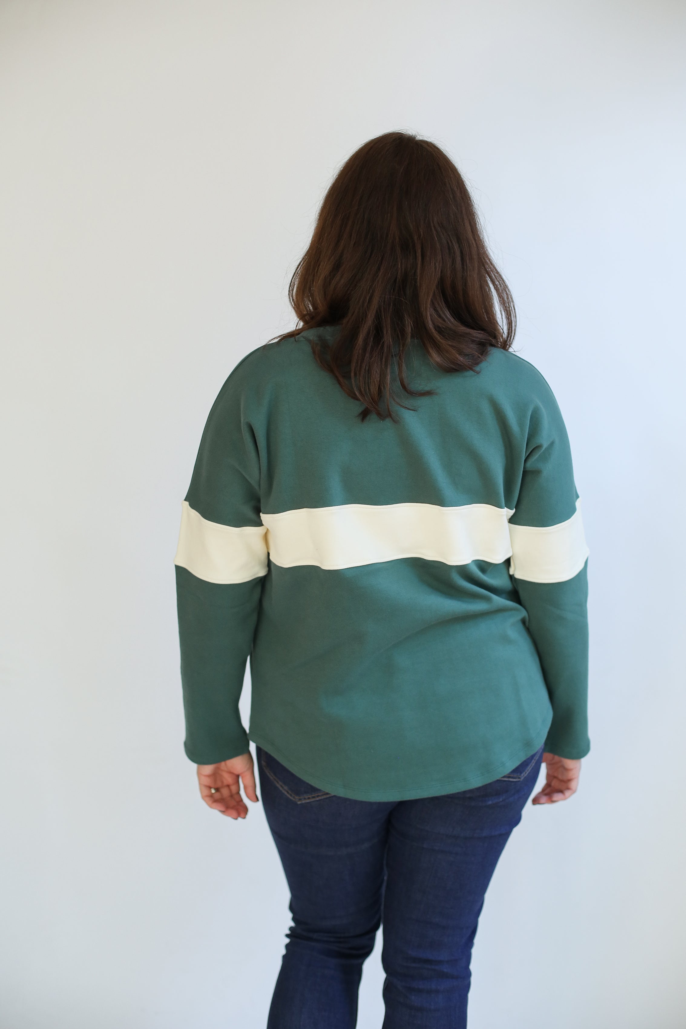 Varsity Dual Zip Breastfeeding Long Sleeve | Milk & Baby