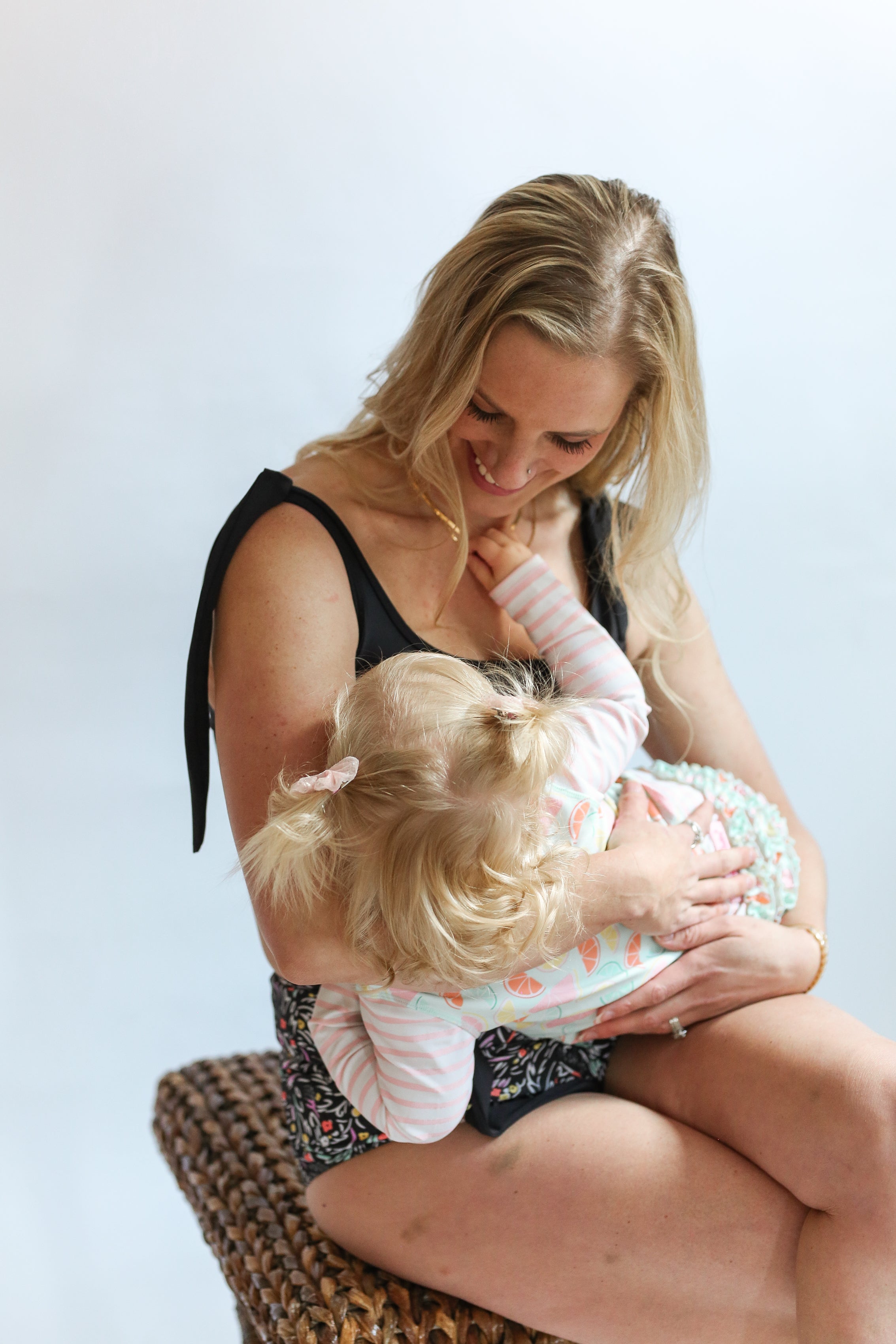 Tie Shoulder Breastfeeding Bikini Swimsuit Top | Milk & Baby